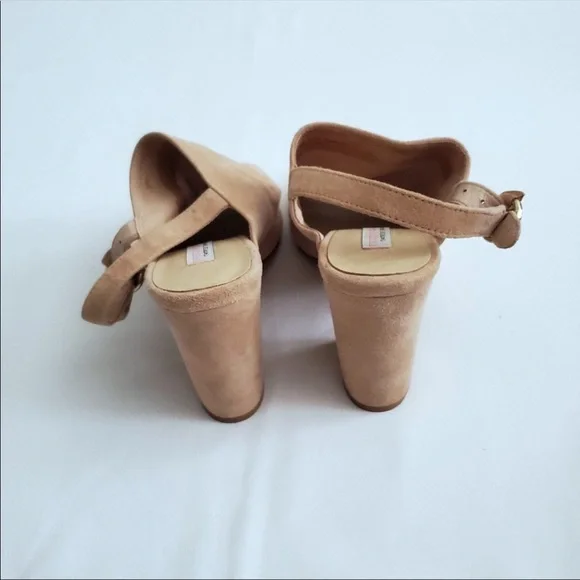 Chinese Laundry Kristen Cavallari Tan Block Heels - Picture 3 of 6